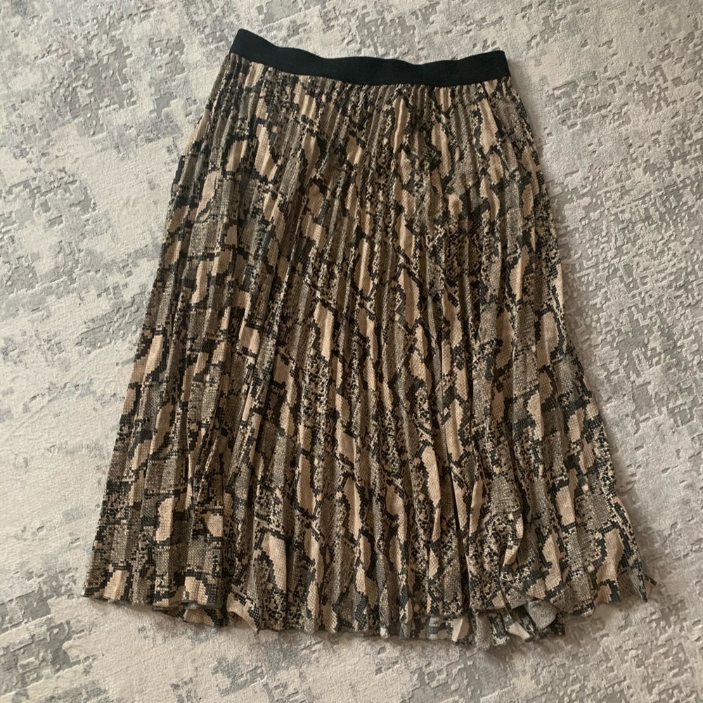 Snake Midi Skirt